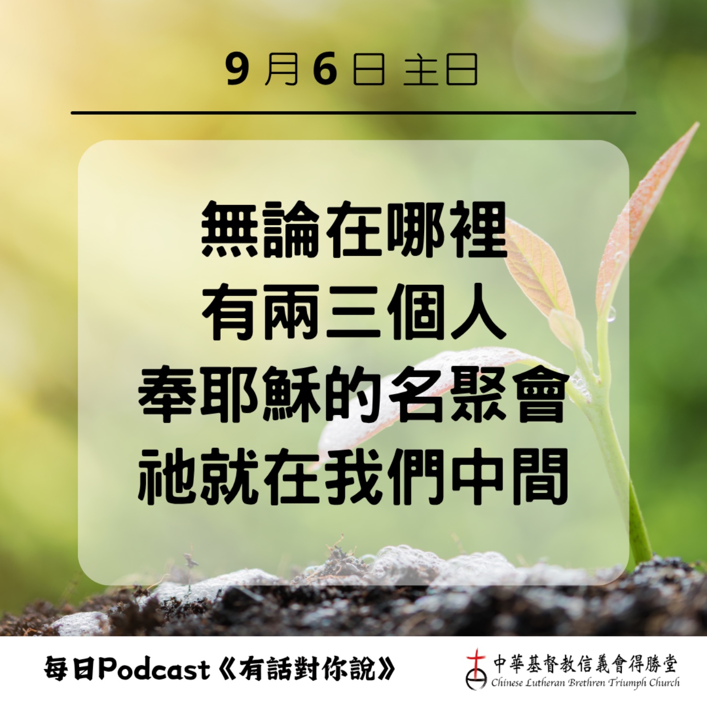 20260906耶穌應許在我們中間 episode artwork