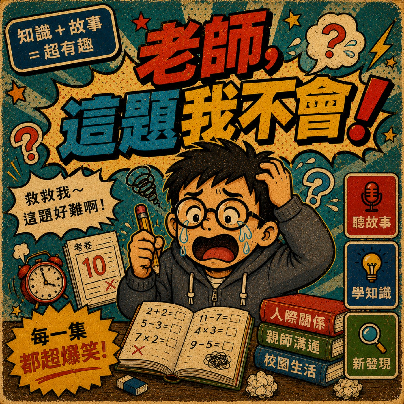 《EP211|老師,這題我不會!》【中集】開學既期待又焦慮,真的好煩惱!