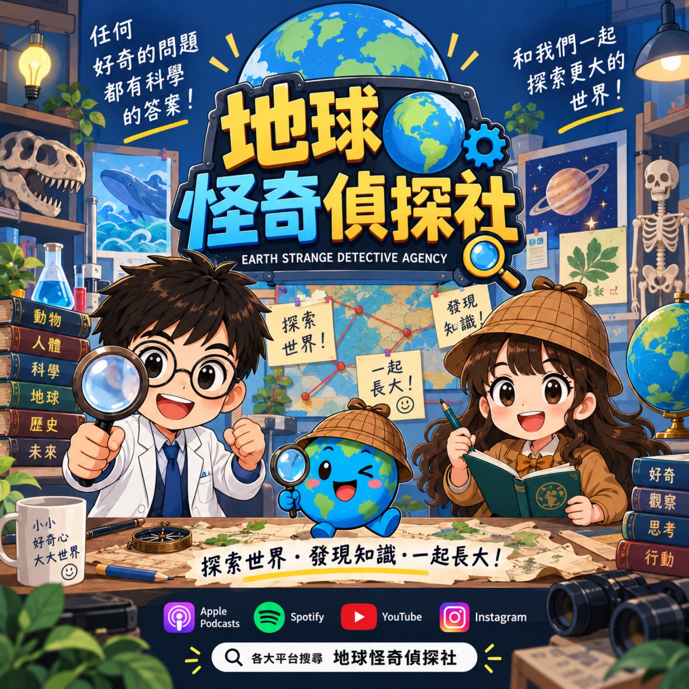 【地球怪奇偵探社】第三季第230集：《地球怪奇偵探社》特別企劃：《遜咖日記》寫什麼？揭開大腦與情緒的秘密！ | 兒童科普