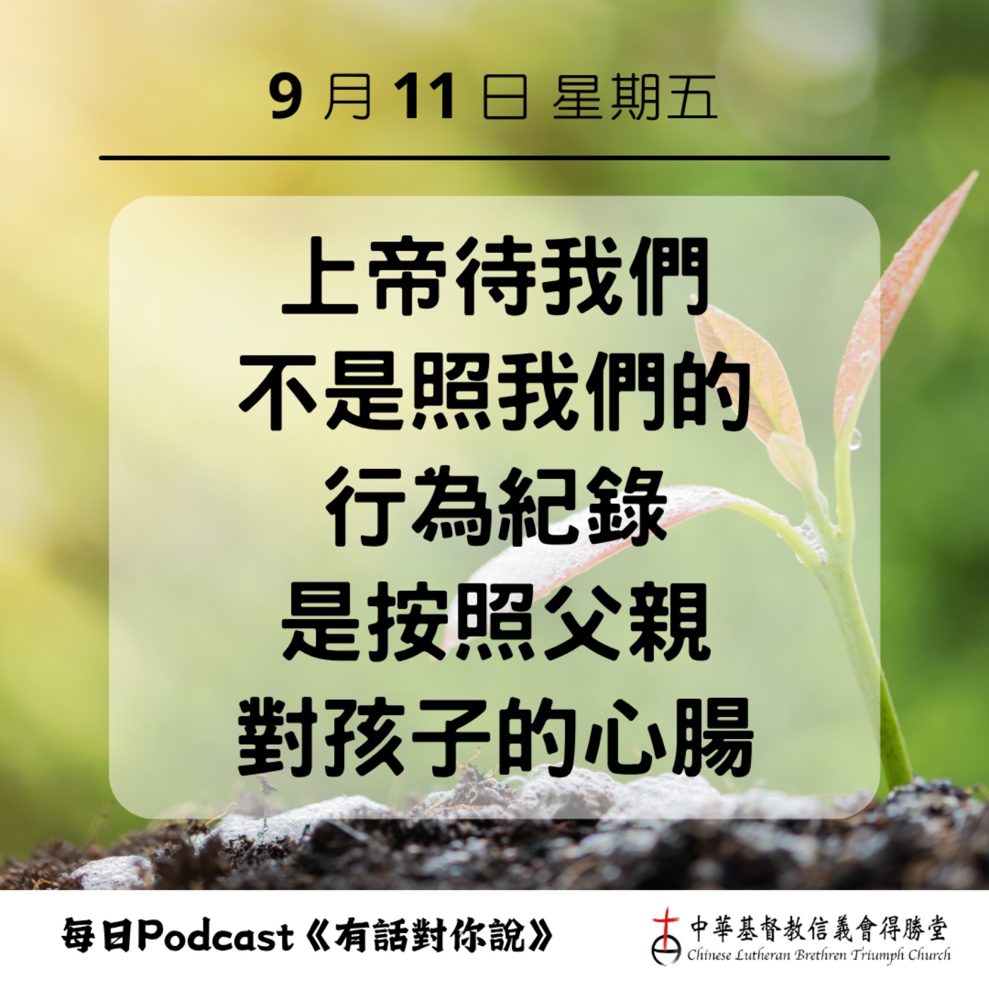 20260911天父愛的對待 episode artwork