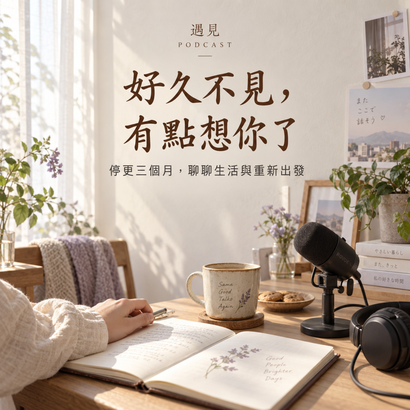 好久不見，有點想你了｜停更三個月，聊聊生活與重新出發 episode artwork