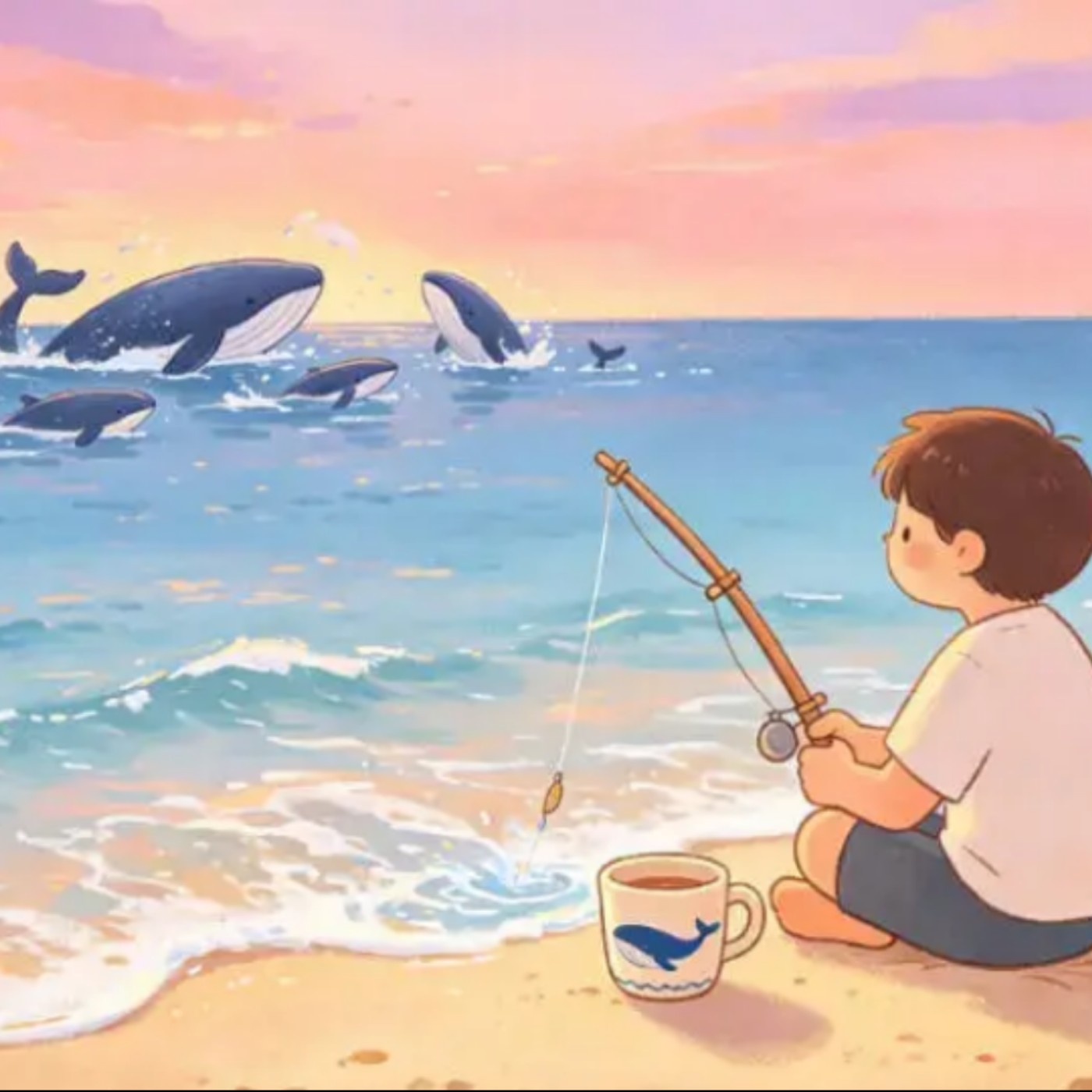 童話故事｜杯子裏的鯨魚 episode artwork