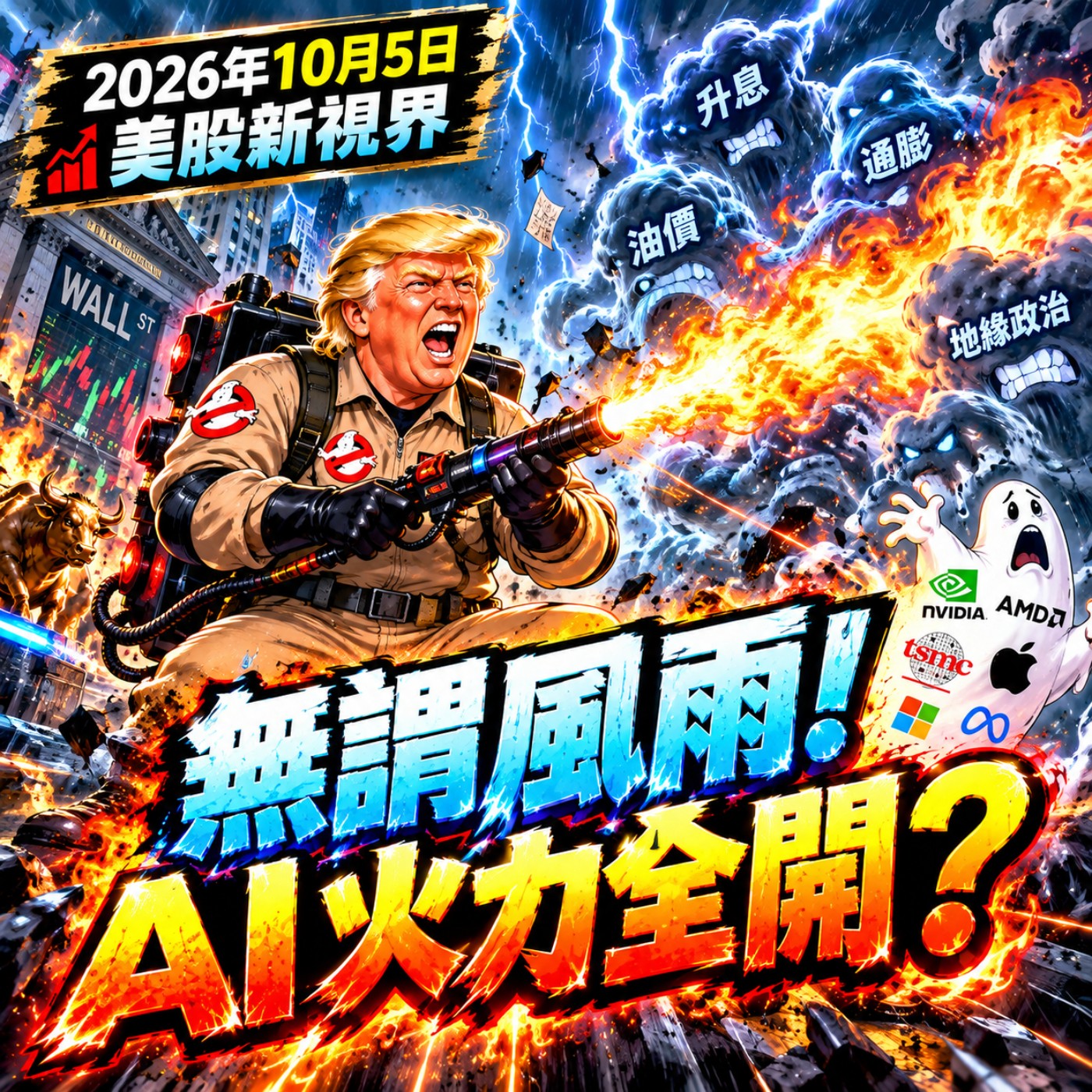【大昌證券】2026年10月5日美股新視界：無謂風雨！AI火力全開?