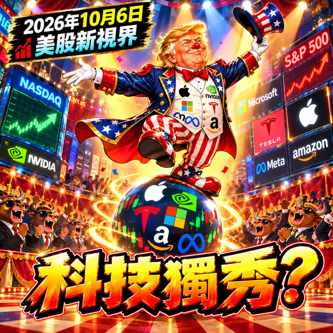 【大昌證券】2026年10月6日美股新視界：科技獨秀?
