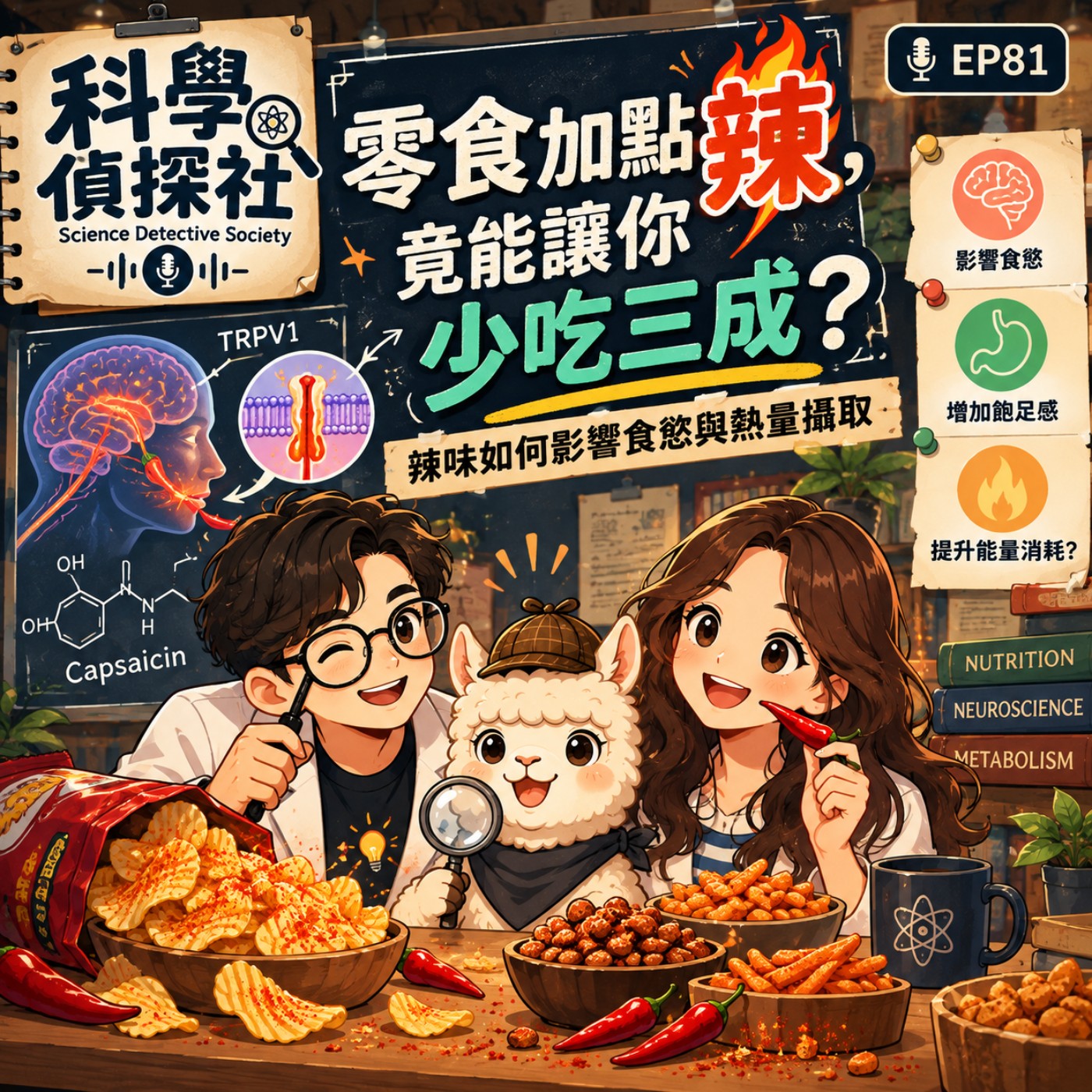 EP81|零食加點辣,竟能讓你少吃三成?辣味如何影響食慾與熱量攝取