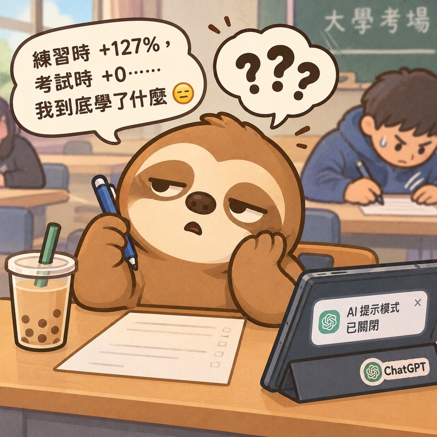 EP445 – 用 AI 會變笨嗎?拿走 ChatGPT 後,考得比沒用過的人還差 17%|拐杖 vs 家教,差在一件事